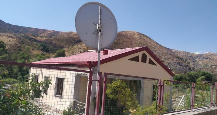 Jurnalistlər Zabux kəndində oldular