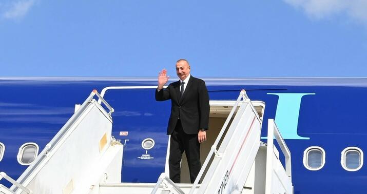 İlham Əliyevin İtaliyaya işgüzar səfəri başa çatdı -