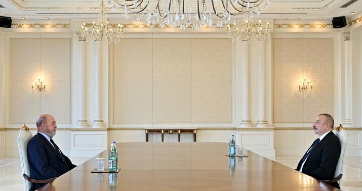 İlham Əliyev Dünya və Avropa Karate Federasiyasının prezidentini qəbul etdi