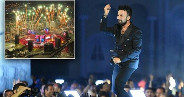 Tarkanın izdihamlı konsertində bir nəfər səhnəyə atıldı və... -