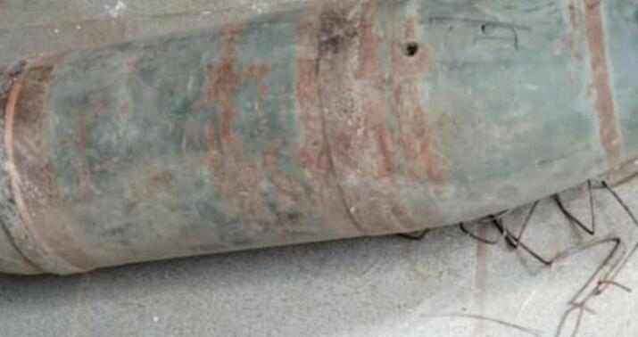 Laçında top mərmisi aşkarlandı -