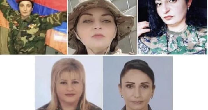 İrəvandan məhv edilən snayper qadınların adları açıqlandı