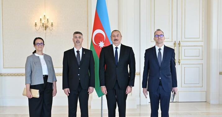 Prezident Macarıstanın yeni səfirinin etimadnaməsini qəbul etdi -