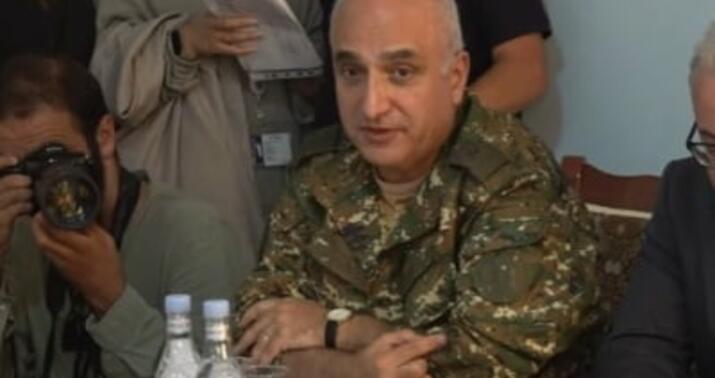 Erməni general: "İtirdiyimiz ərazilər strateji baxımdan önəmlidir"