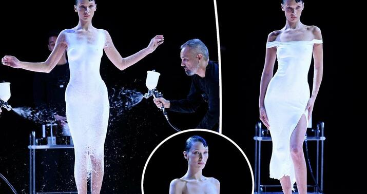 Alt paltarı ilə səhnəyə çıxdı, etdikləri... -