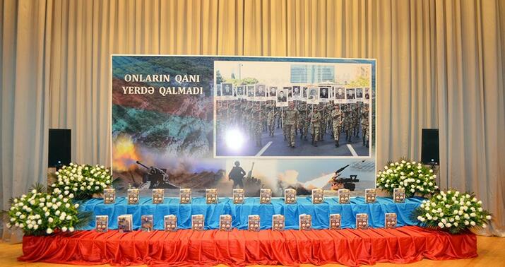 Vətən müharibəsi şəhidlərinə həsr olunan kitabın təqdimatı keçirildi -