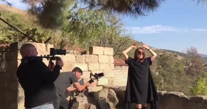 Sevda Ələkbərzadə Laçında... -