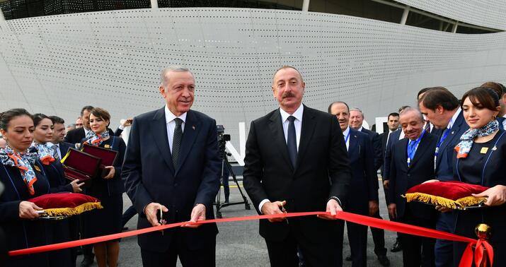 Zəngilan Beynəlxalq Hava Limanının açılışı oldu -