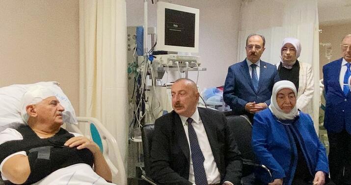 Prezident Binəli Yıldırım və Şamil Ayrıma baş çəkdi -