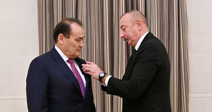 Bağdat Amreyev “Dostluq” ordeni ilə təltif edildi