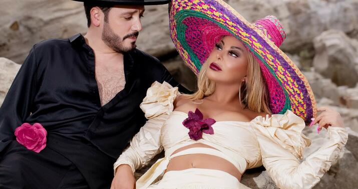 Aygün Kazımova ilə Rəsuldan fotosessiya...