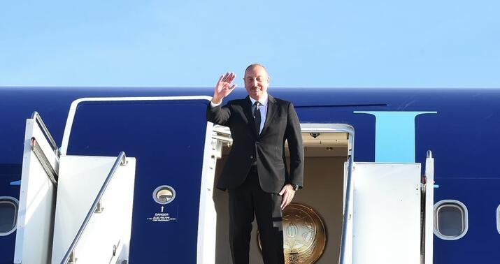 İlham Əliyevin Moldovaya səfəri başa çatdı