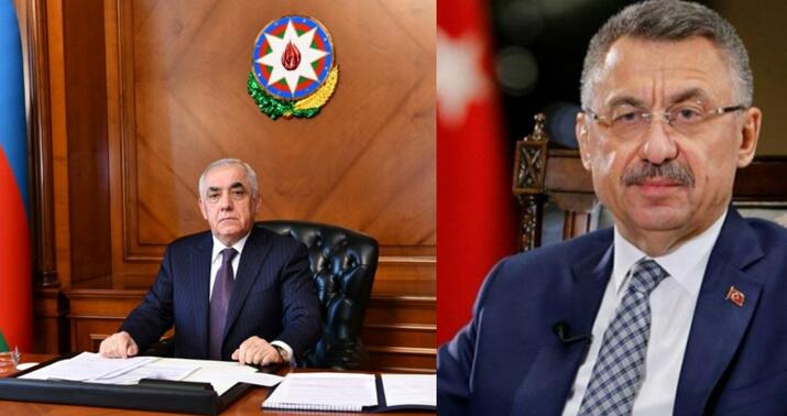 Əli Əsədov Fuat Oktaya təbrik məktubu göndərdi