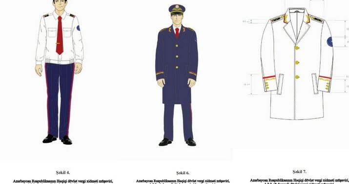 Vergi orqanlarının geyim forması və fərqləndirmə nişanları dəyişdi -