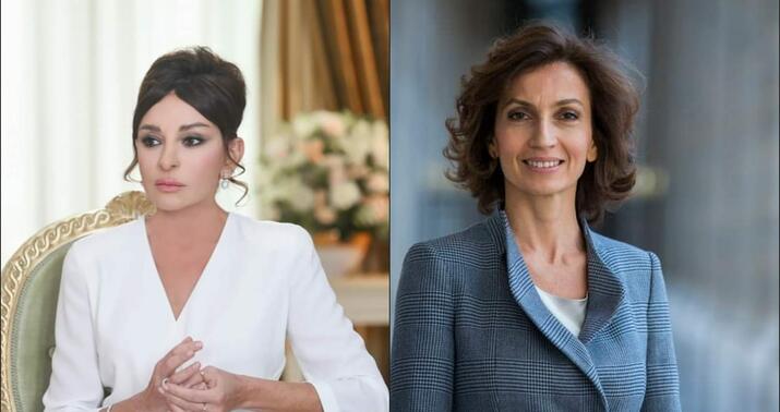 Mehriban Əliyeva Odri Azulaya məktub ünvanladı