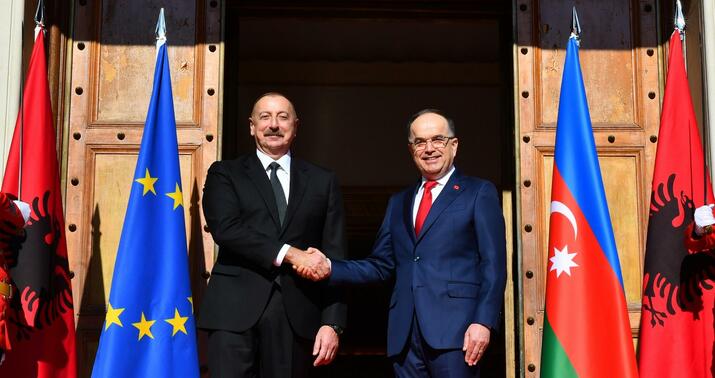 İlham Əliyev Albaniyanın dəstəyini yüksək qiymətləndirdi