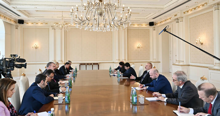 Prezident Aİ-nin Şərq Tərəfdaşlığı üzrə xüsusi elçisini qəbul etdi -