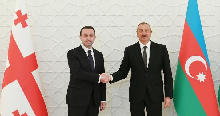 Azərbaycan lideri Gürcüstanın Baş nazirinə məktub göndərdi