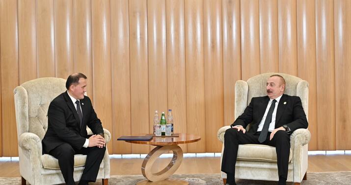 İlham Əliyev Aktam Xaitovu qəbul etdi