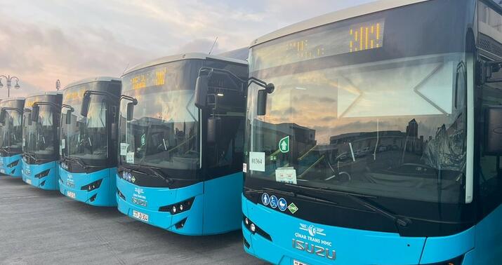 Yeni avtobuslar xəttə buraxılacaq -
