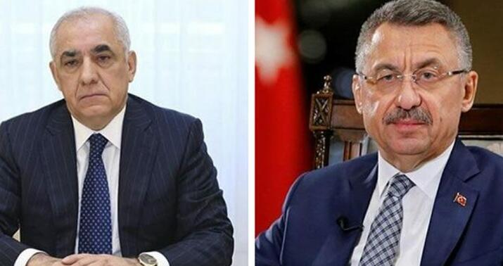 Əli Əsədov Fuat Oktayla danışdı