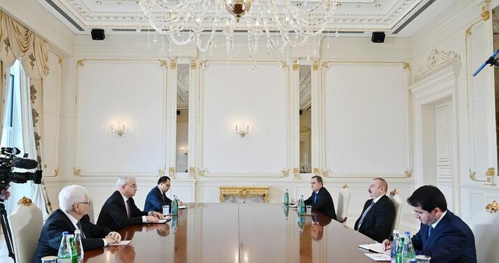 İlham Əliyev İqor Xovayevi qəbul etdi -