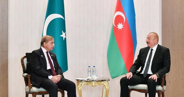Şahbaz Şərif İlham Əliyevə təşəkkür etdi