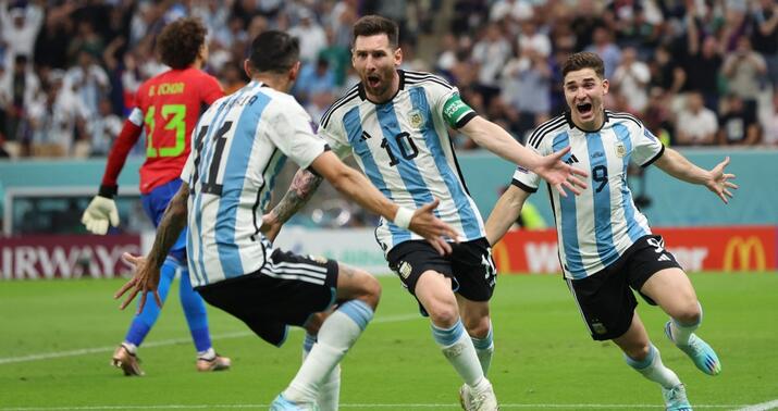 Argentina Meksikaya belə qalib gəldi -