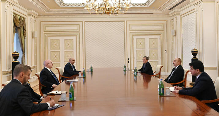 İlham Əliyev Filip Rikeri qəbul etdi -