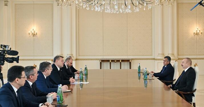 Prezident İqor Babuşkini qəbul etdi