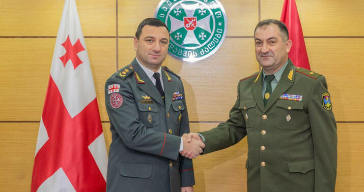 Ermənistanın Baş Qərargah rəisi Gürcüstana səfər etdi