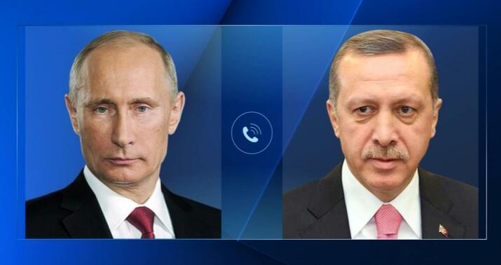 Putin və Ərdoğan arasında telefon danışığı oldu