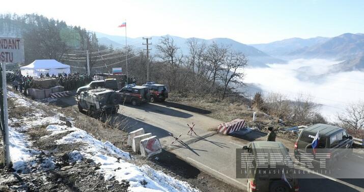 Sülhməramlılar aksiyanın keçirildiyi əraziyə yataqxanalar gətirdi