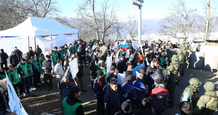 Şuşa-Xankəndi yolunda son durum -