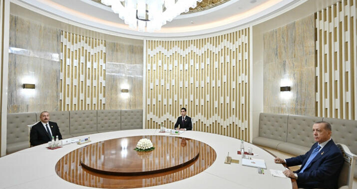 Azərbaycan-Türkiyə-Türkmənistan sənədləri imzalandı