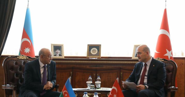 Kəmaləddin Heydərov Süleyman Soylu ilə görüşdü -