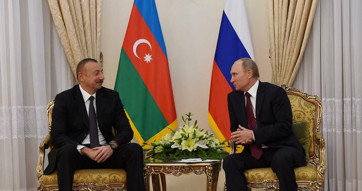 Əliyev və Putin hansı məsələləri müzakirə etdi?