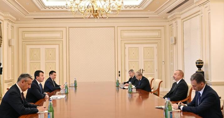 Prezident Cəmşid Xocayevi qəbul etdi -