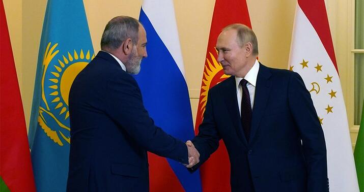 Putinlə Paşinyan arasında görüş keçirilir
