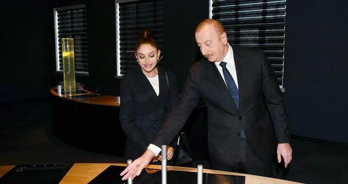 İlham Əliyev və Mehriban Əliyeva açılışda iştirak etdi -