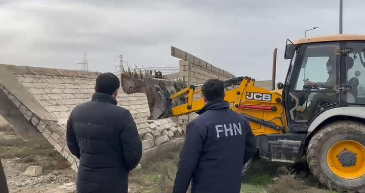 FHN daha bir qanunsuz tikintinin qarşısını aldı –