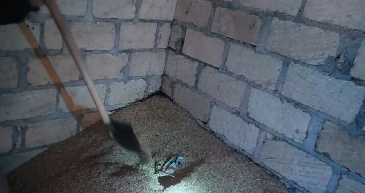 Ucarda taxıl anbarında narkotik gizlədən şəxs tutuldu -