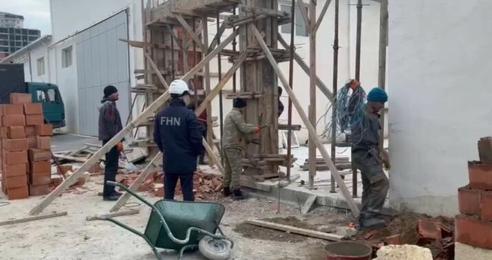 “Qanlı göl” ərazisində tikilən qanunsuz obyekt söküldü –