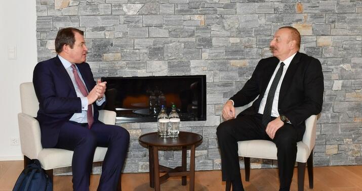 İlham Əliyev Yurgen Riqterinklə görüşdü –