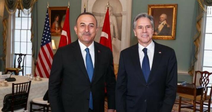 Çavuşoğlu Blinkenlə Azərbaycan-Ermənistan münasibətlərini müzakirə etdi