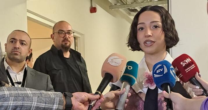 Onurğa sümüyünü sındıran Zeynəb Bastık Bakıda -