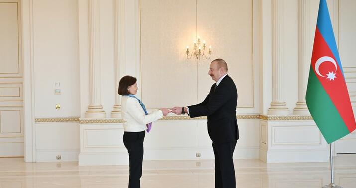 Prezident Fransa səfirini qəbul etdi -