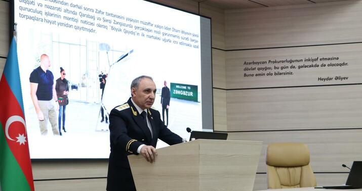 Kamran Əliyev korrupsiya cinayətlərindən danışdı