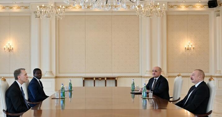 İlham Əliyev Brüs Flətti qəbul etdi