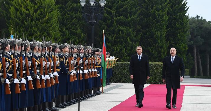 Rumıniya Prezidentinin rəsmi qarşılanma mərasimi –